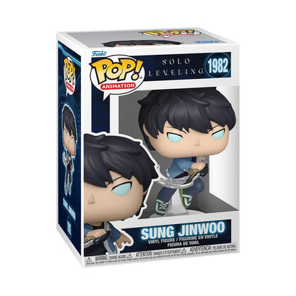 Funko Pop! Animation: Solo Leveling - Sung Jinwoo - 1/6 Quote Für Seltene Chase-Variante - Vinyl-Sammelfigur - Geschenkidee - Offizielle Handelswaren - Spielzeug Für Kinder und Erwachsene