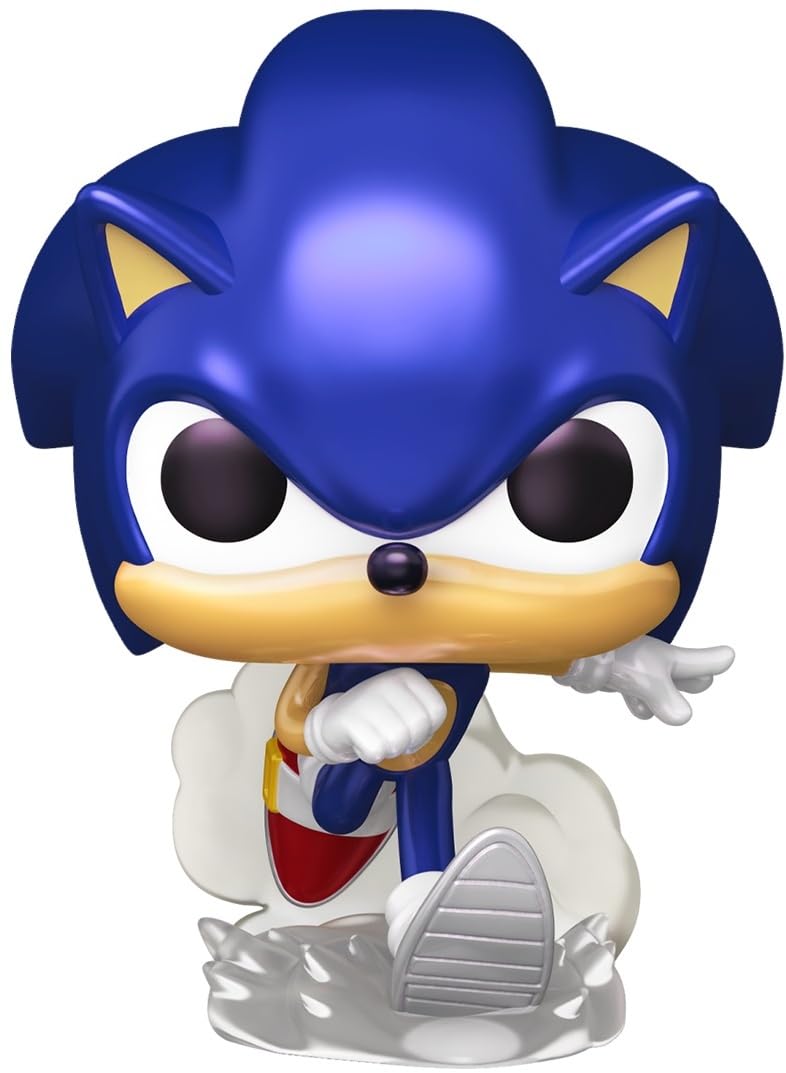 Funko Pop! Plus: Sonic the Hedgehog - Pearlescent - Sonic the Hedgehog - Collectable Vinyl Figure - Gift Idea - Official Merchandise - Toys for Kids & Adults - Video Games Fans