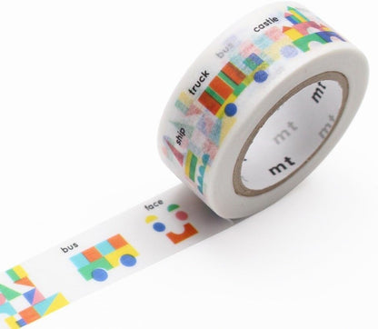 MT"Kids Building Block" Washi Masking Tape