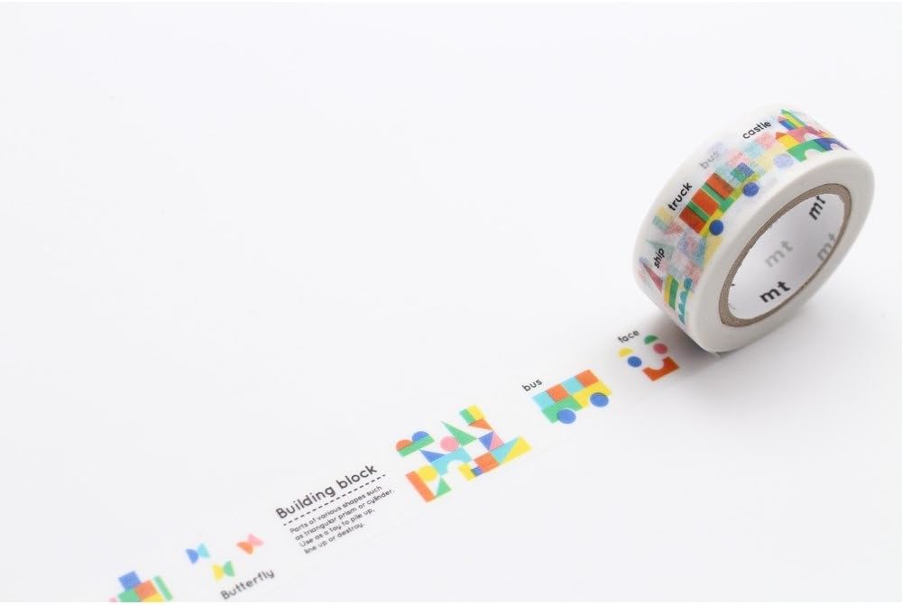 MT"Kids Building Block" Washi Masking Tape