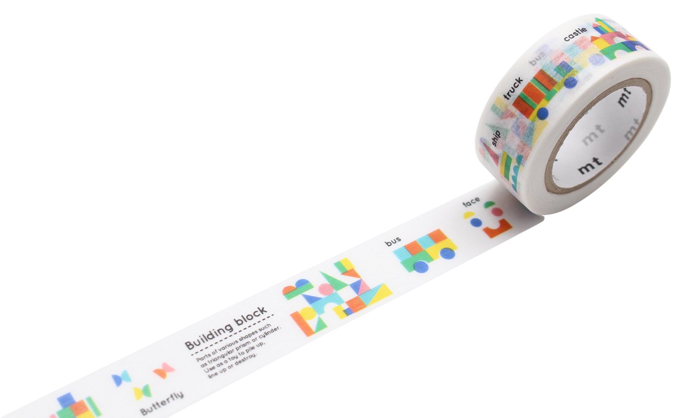 MT"Kids Building Block" Washi Masking Tape