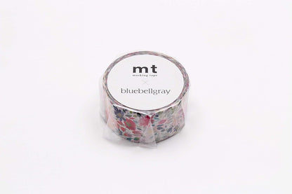 MT x Artist Series 'Bluebellgray Zinnia' washi Masking Tape - 1 Roll
