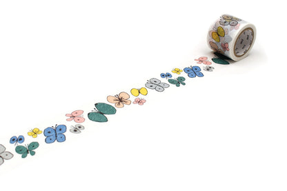MT Mina Perhonen Washi Masking Tape 35mm x 7m - Flutter
