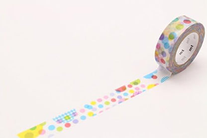 mt masking tape mt ex "Random Dot" Washi Masking Tape