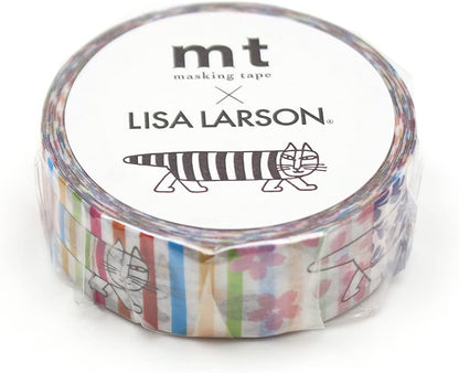 MT Products Masking Tape, Multicolour, 15mm Wide