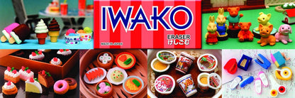 IWAKO ER-BRI042 Collection Erasers for Erasing