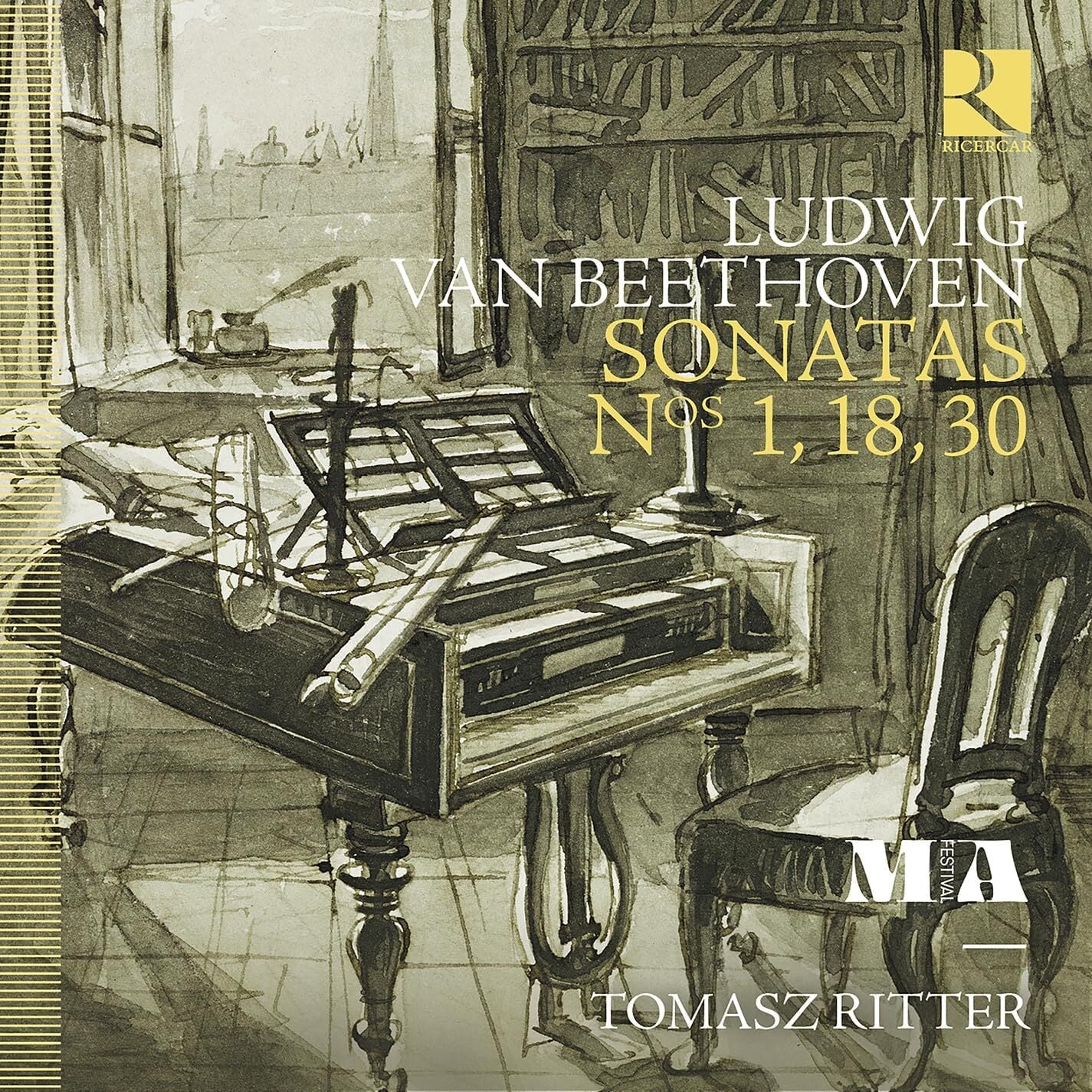 Ludwig Van Beethoven: Sonatas Nos. 1, 18, 30