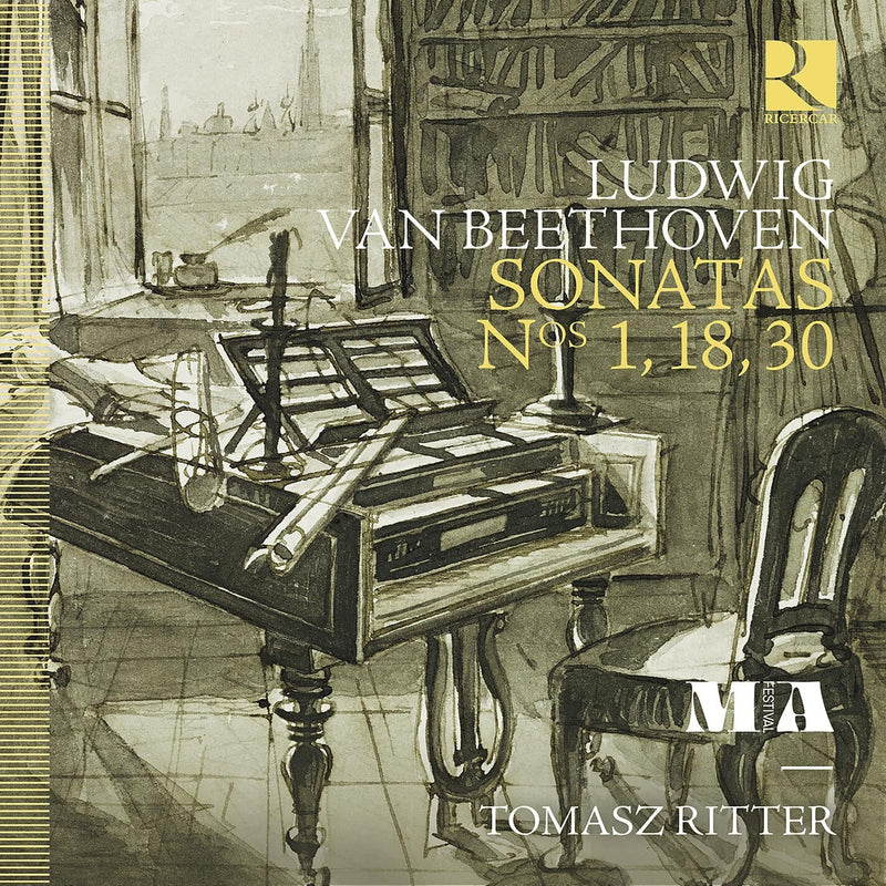Ludwig Van Beethoven: Sonatas Nos. 1, 18, 30