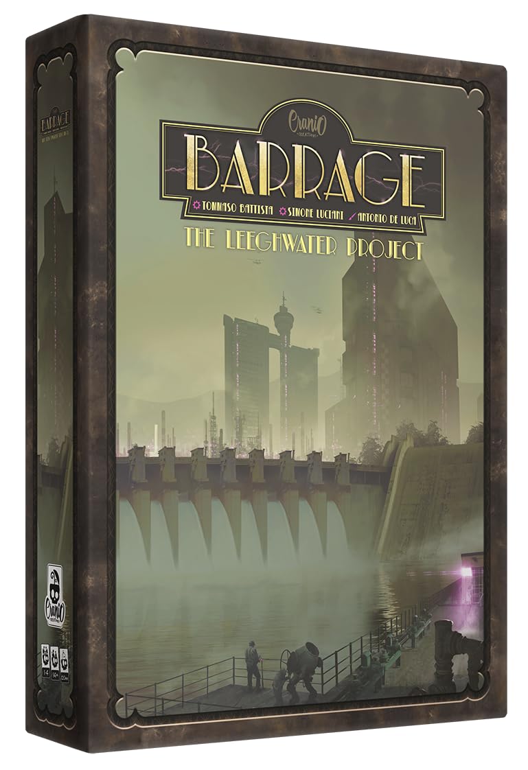 Barrage: The Leeghwater Project Expansion | 1-4 Players | Ages 14 and up | Strategy | Expansion | 60-120 min Playtime