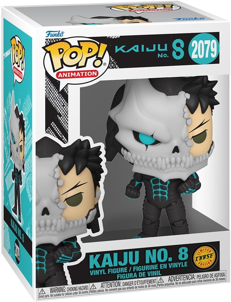 Funko Pop! Animation: Kaiju No 8 No8- KNo8-1/6 Odds for Rare Chase Variant - Kaiju No 8 - Collectable Vinyl Figure - Gift Idea - Official Merchandise - Toys for Kids & Adults - Anime Fans
