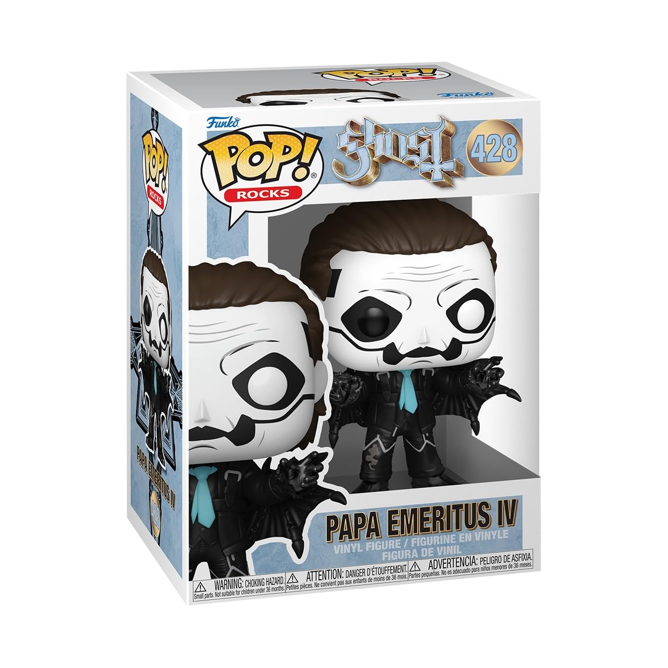 Funko Pop! Rocks: Ghost Band - Papa - Bat - Ghost Band - Collectable Vinyl Figure - Gift Idea - Official Merchandise - Toys for Kids & Adults - Music Fans - Model Figure for Collectors and Display