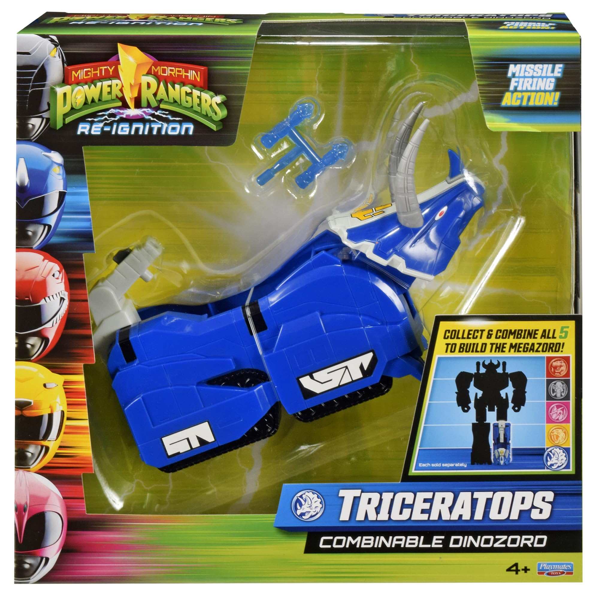 Power Rangers Mighty Morphin Re-Ignition - Triceratops Combinable Dinozord