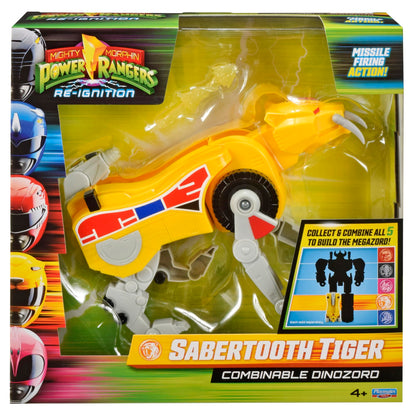 Power Rangers Mighty Morphin Re-Ignition - Sabertooth Tiger Combinable Dinozord