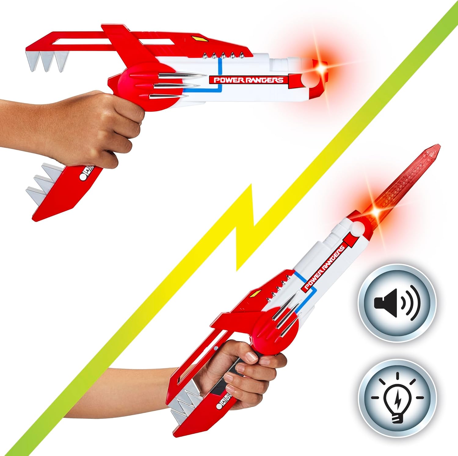 MMPR BLADE BLASTER WITH LIGHTS & SOUNDS