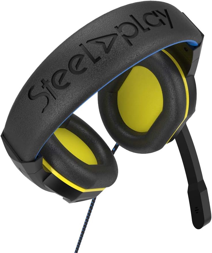 Casque Gaming Steelplay HP47 RGB (Noir/Bleu