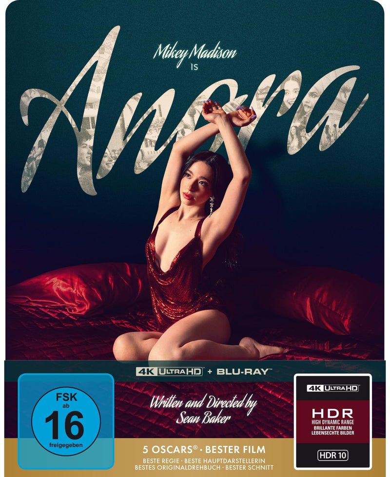 Anora - Limitiertes SteelBook (4K Ultra HD + Blu-ray