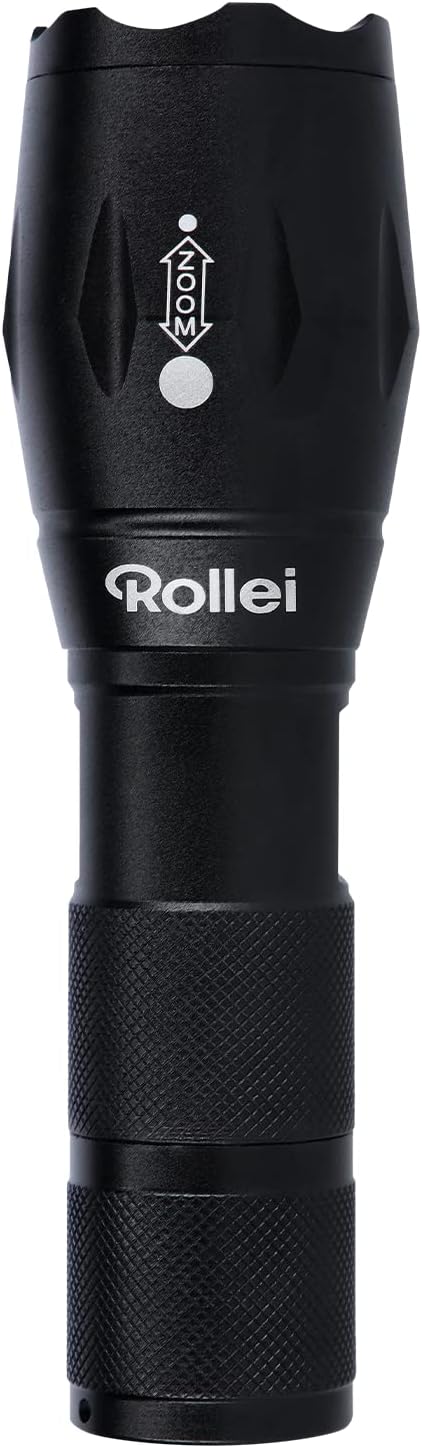 Rollei - Flashlight - 13.7 X 4 X 4 Cm - Black
