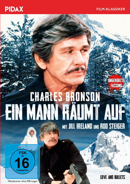 Ein Mann räumt auf (Love and Bullets) - Ungekürzte Fassung / Spannender Thriller mit Charles Bronson ERSTMALS IN UNGEKÜRZTER FASSUNG (Pidax Film-Klassiker