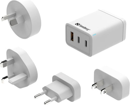 Sandberg - 3In1 Travel Charger Usb-C/A 65W