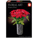 Educa - Boeket bloemen, knutselset voor het maken van twaalf rode papieren rozen zonder lijm of schaar, aanbevolen vanaf 6 jaar (20139