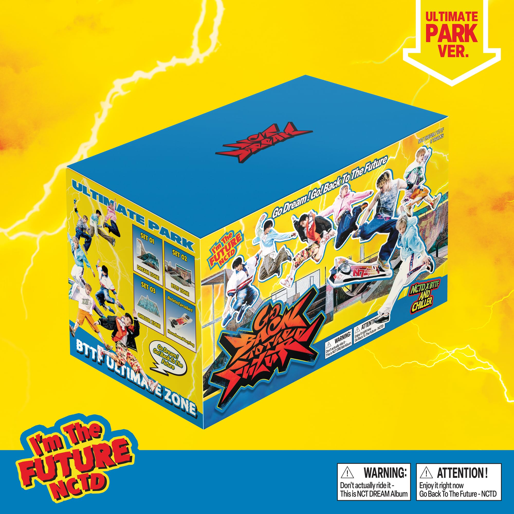 Audio Cd Nct Dream - Go Back To The Future (Ultimate Park Ver.