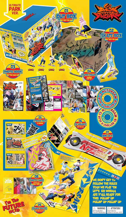 Audio Cd Nct Dream - Go Back To The Future (Ultimate Park Ver.)