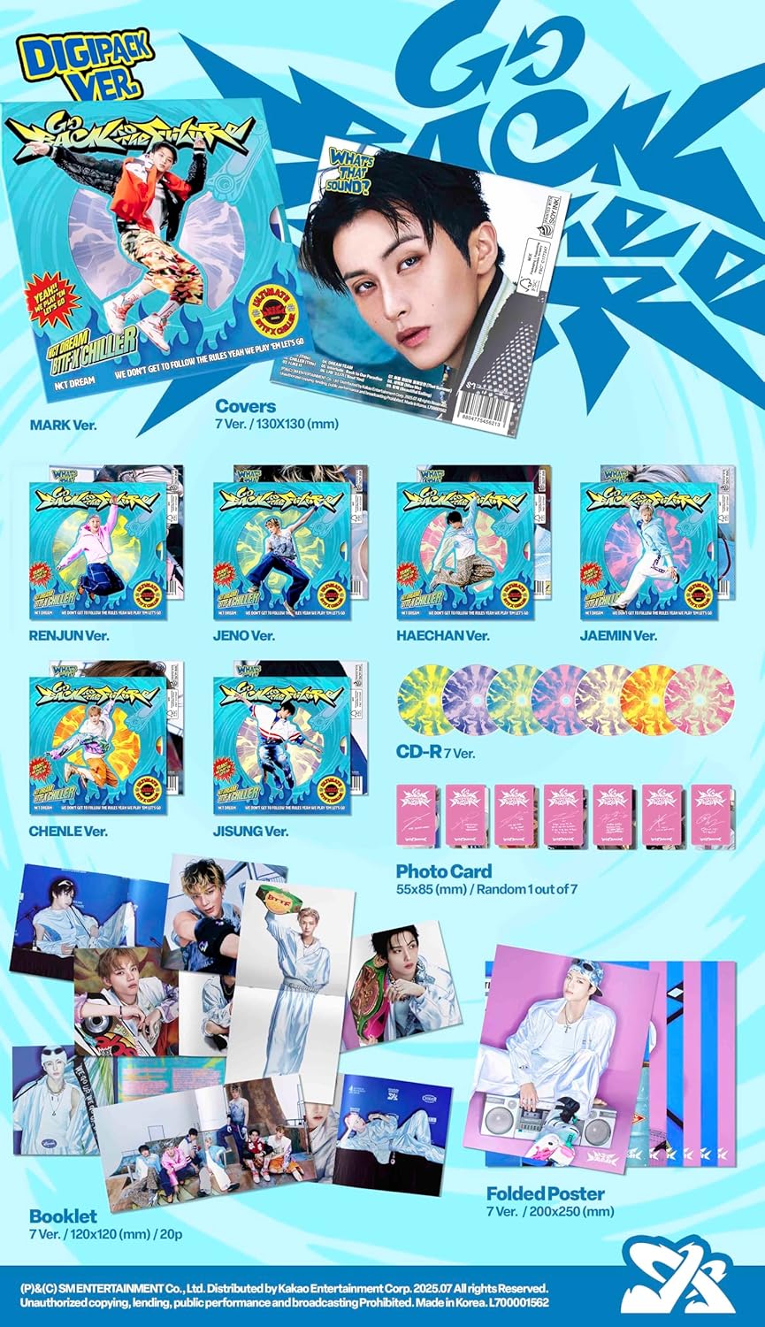 Nct Dream Go Back To The Future (Digipack Ver.)