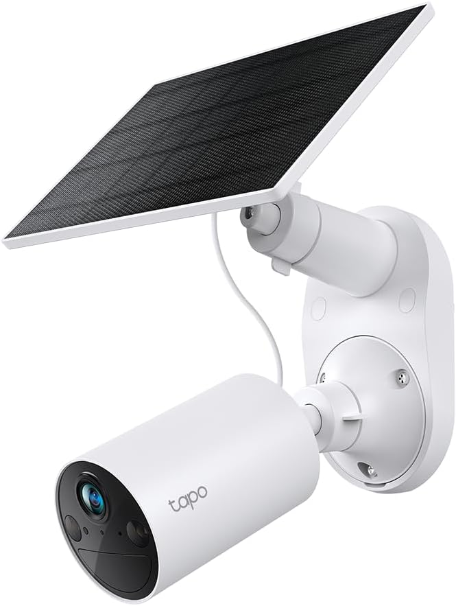 Tp-Link - Tapo C410 Kit Solar-Powered Security Camera Kit