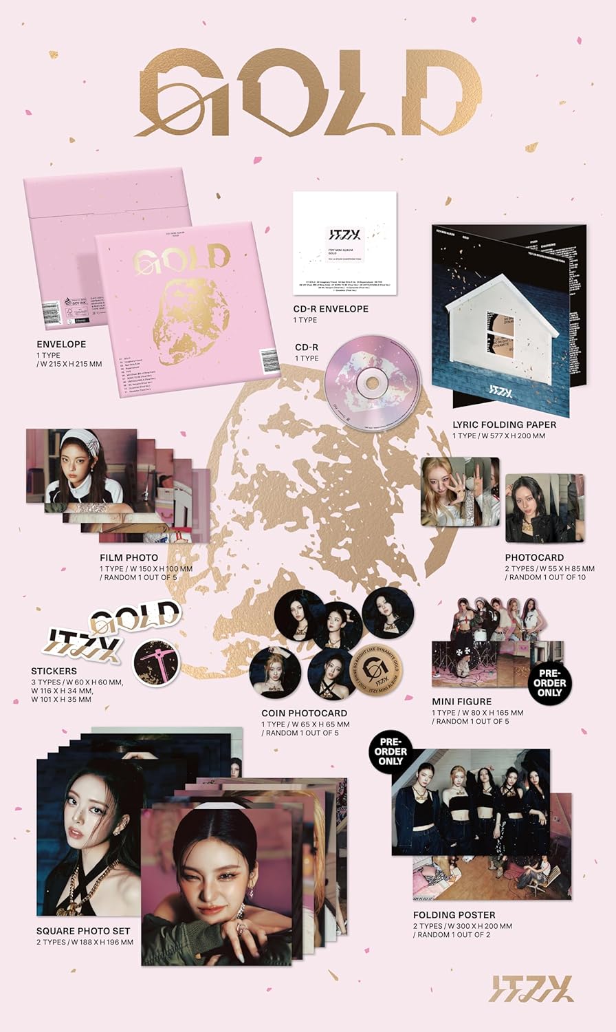 Itzy - [gold] special edition