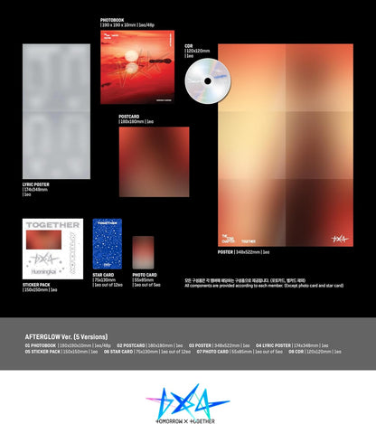 Audio Cd Tomorrow X Together (Txt) - The Star Chaper: Together (Afterglow Ver.