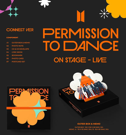 【正規輸入盤】BTS PERMISSION TO DANCE ON STAGE-LIVE（韓国盤）