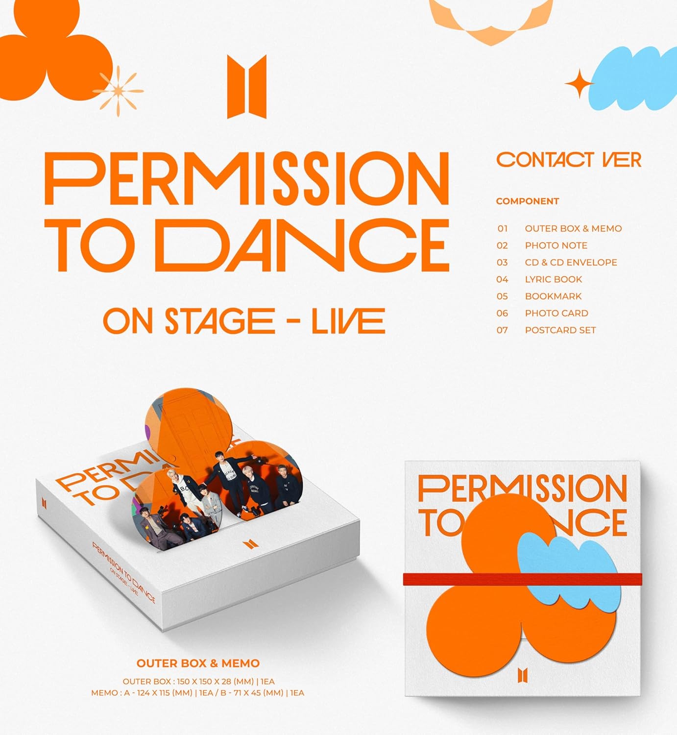 【正規輸入盤】BTS PERMISSION TO DANCE ON STAGE-LIVE（韓国盤）