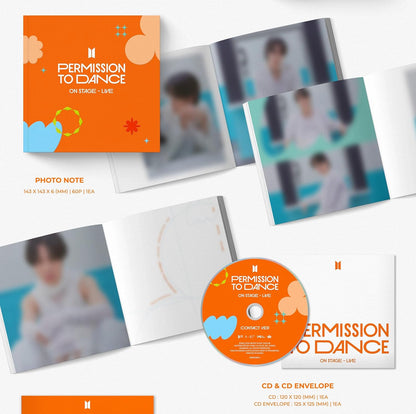 【正規輸入盤】BTS PERMISSION TO DANCE ON STAGE-LIVE（韓国盤）