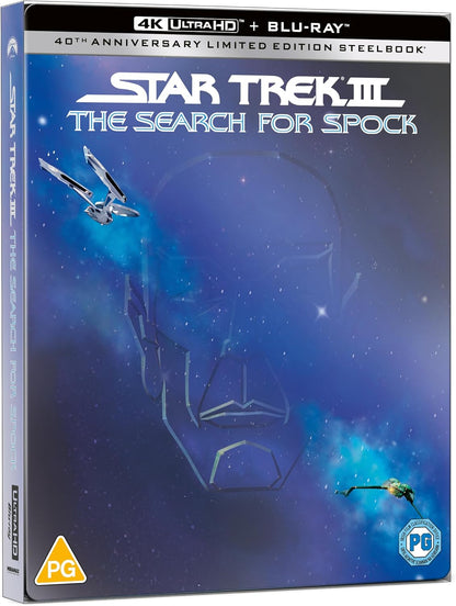 Star Trek III: The Search For Spock 4K UHD Steelbook (Includes Poster and Booklet)