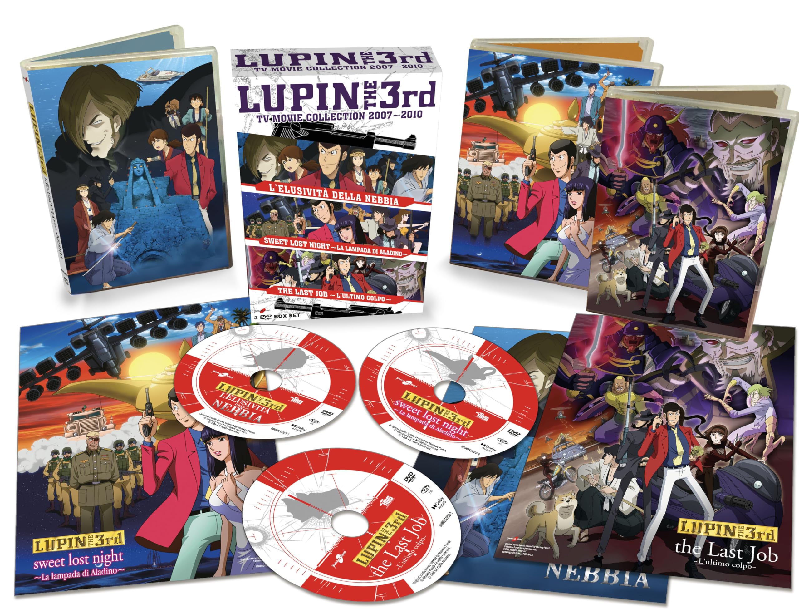 Lupin III - Tv Movie Collection "2007 - 2010" - (3 Dvd