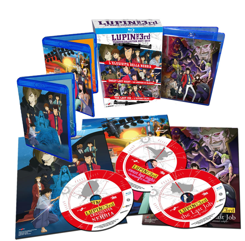 Lupin III - Tv Movie Collection "2007 - 2010" - (3 Bd