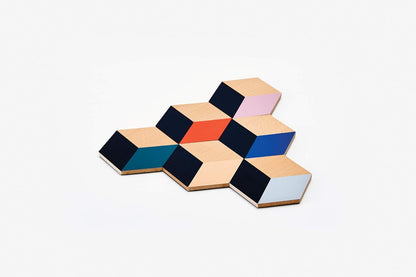 Areaware Table Tiles (Modern Multi)