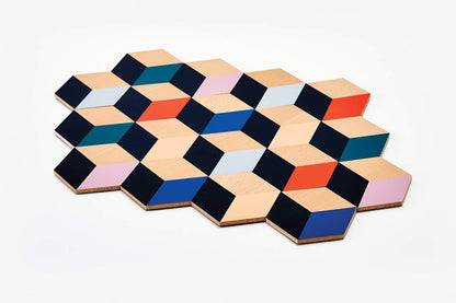 Areaware Table Tiles (Modern Multi)