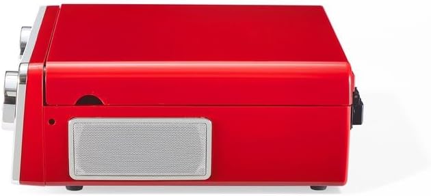 Powel 7-In-1 - Giradiscichi, Lettore Cd, Radio, Am/Fm, Bluetooth, Speakers