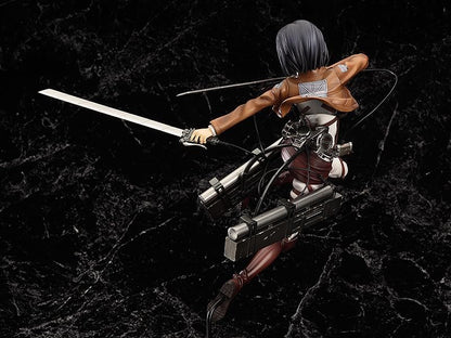 Attack on Titan Mikasa Ackerman, 1/8 Scale, Plastic, Pre-painted Complete Figure for Resale