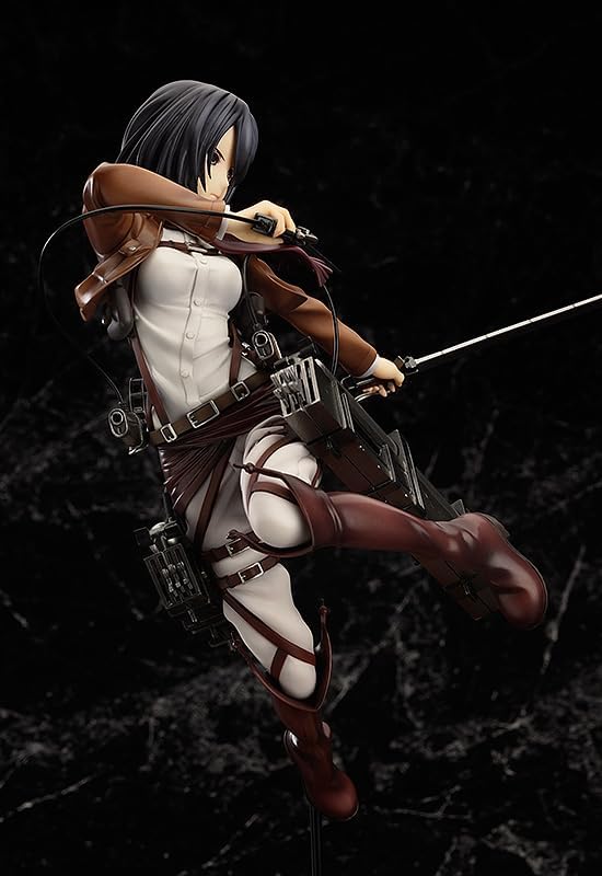 Attack on Titan Mikasa Ackerman, 1/8 Scale, Plastic, Pre-painted Complete Figure for Resale