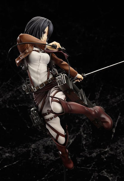 Attack on Titan Mikasa Ackerman, 1/8 Scale, Plastic, Pre-painted Complete Figure for Resale