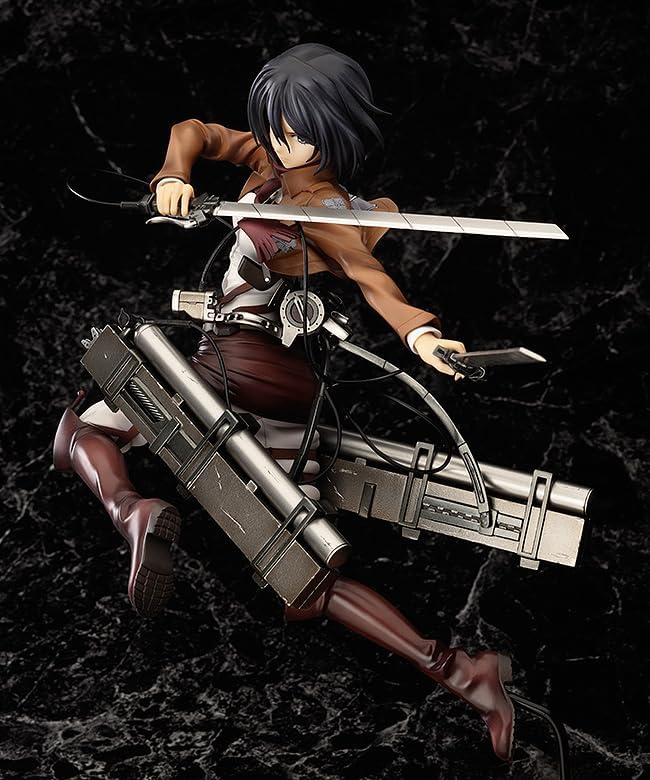 Attack on Titan Mikasa Ackerman, 1/8 Scale, Plastic, Pre-painted Complete Figure for Resale
