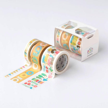 Kamoi Processing Paper Mt Masking Tape, 100th Birthday Mizutama Set (MTMIZUST1