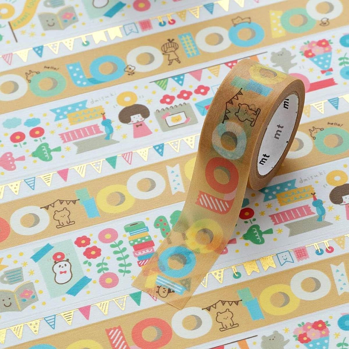 Kamoi Processing Paper Mt Masking Tape, 100th Birthday Mizutama Set (MTMIZUST1