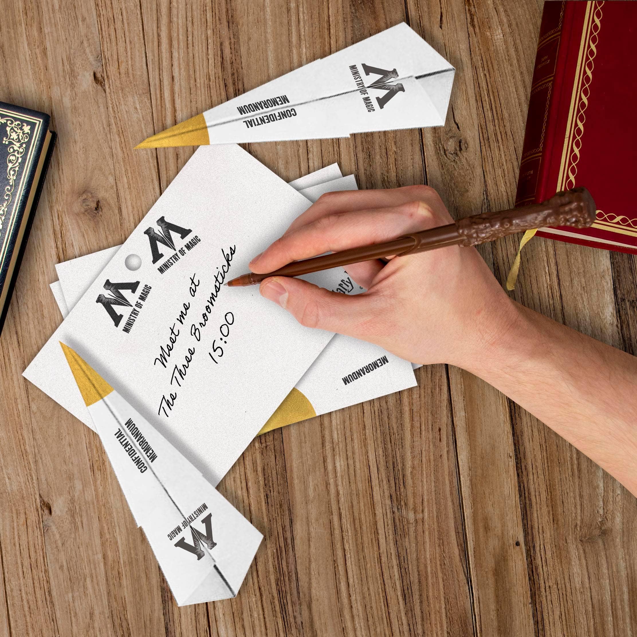 Harry Potter - Memo interdipartimentale con set di penne a bacche