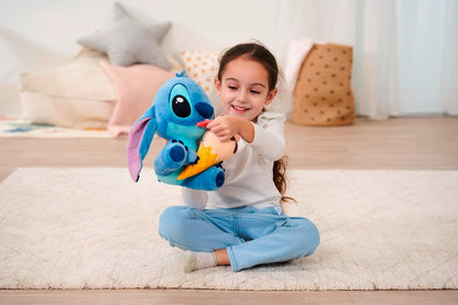 Disney Stitch mit Eiscreme, 25cm Plüschfigur, ab den ersten Lebensmonaten geeignet