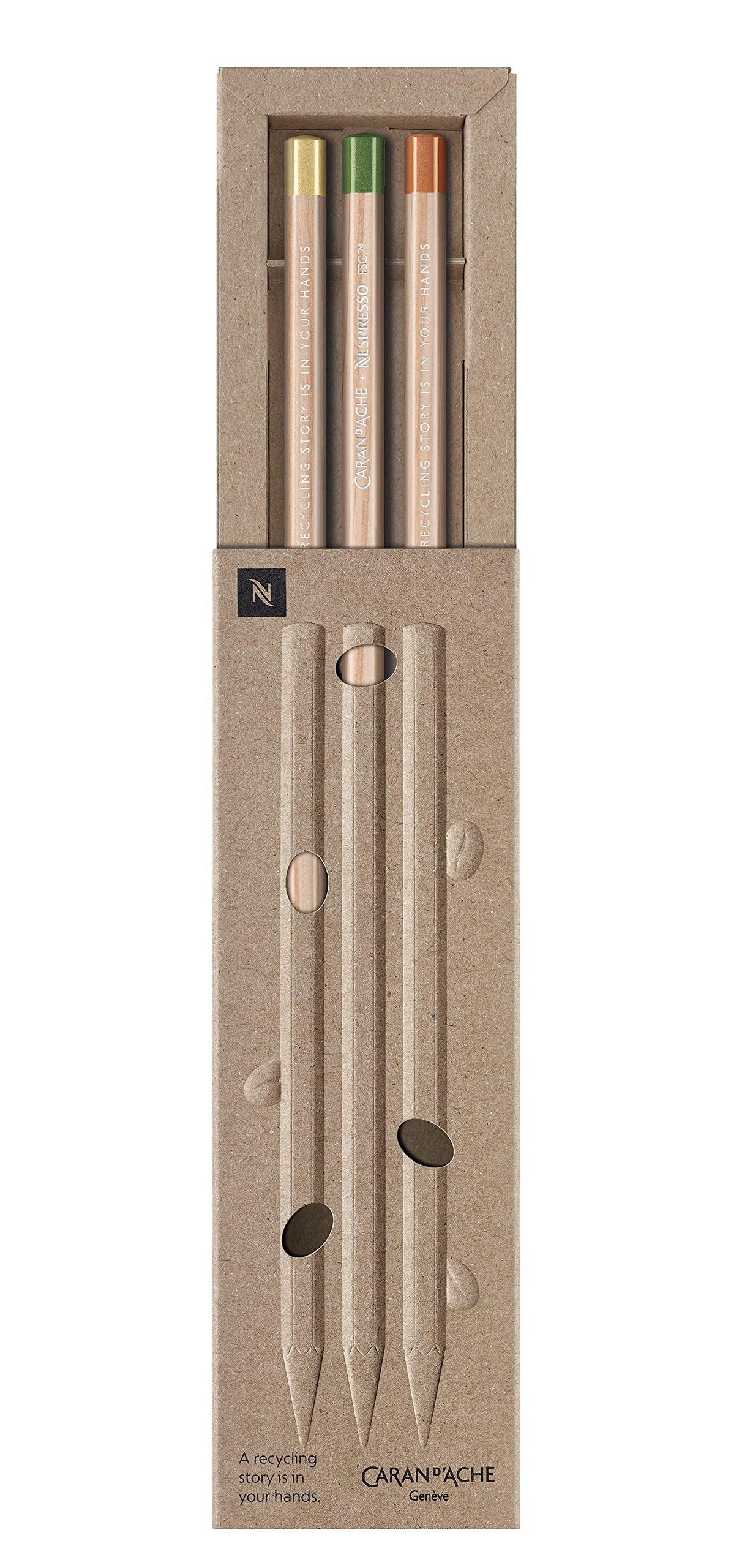 Caran d'Ache Nespresso Pencils - Set of 3