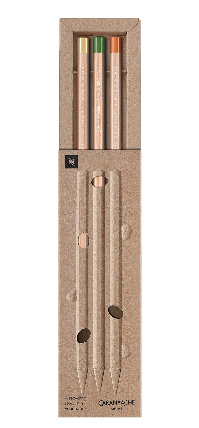 Caran d'Ache Nespresso Pencils - Set of 3