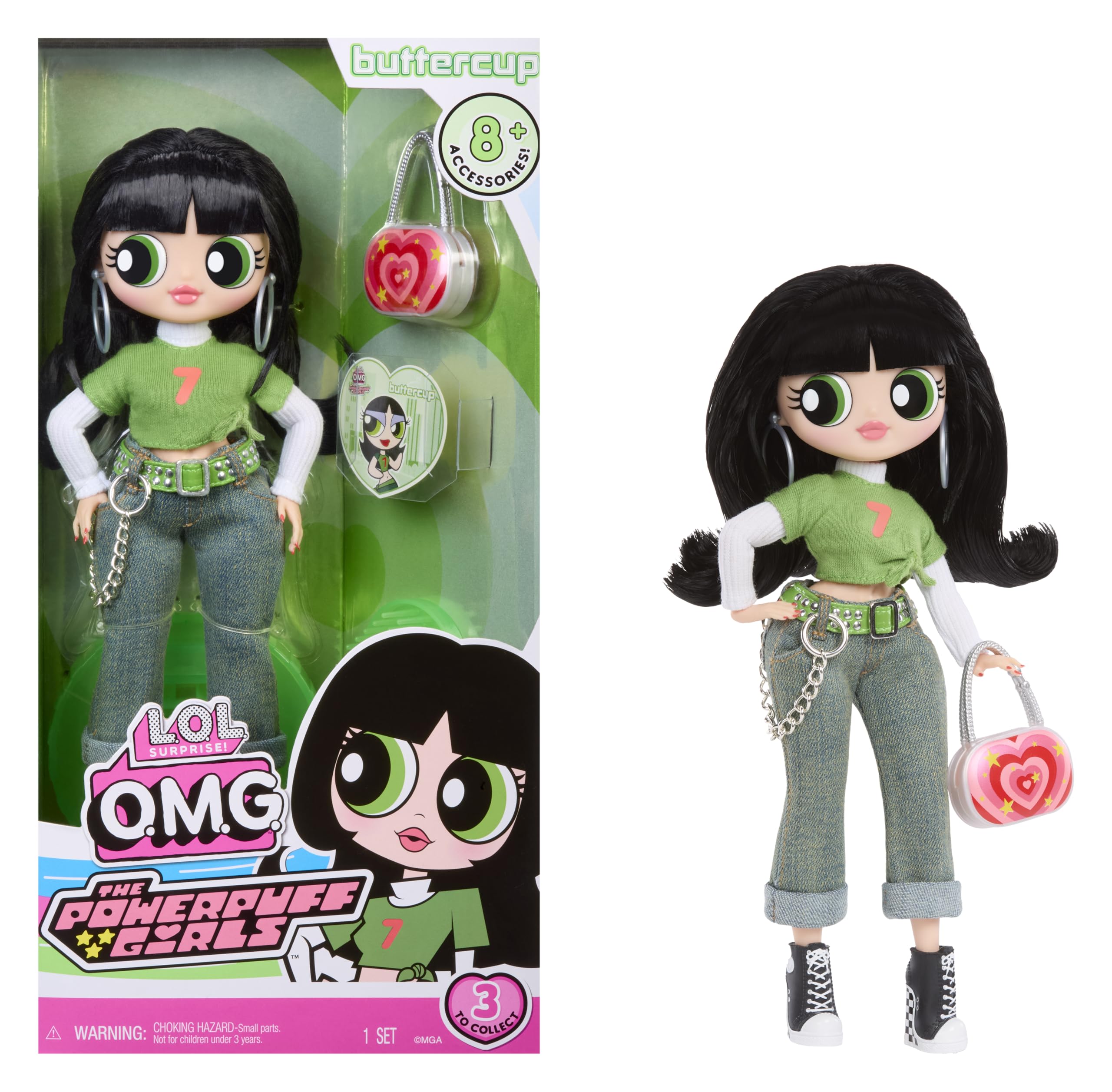 L.O.L. Surprise! L.O.L. Surprise OMG Powerpuff Girls Doll - Buttercup